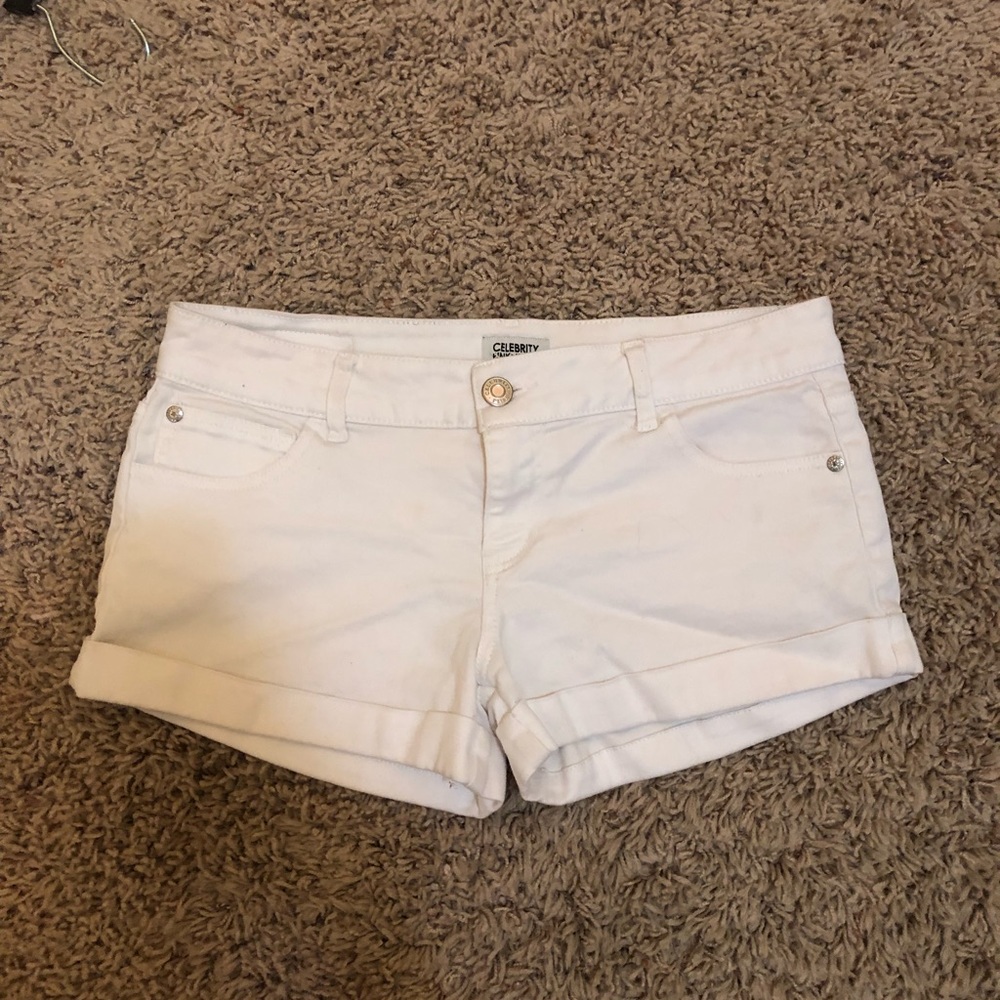 White shorts